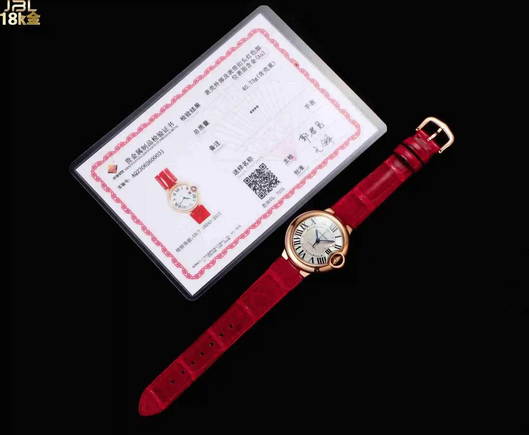 General Watches Top Edition Cartier Watch Couple Watch Paired with Original Fully Automatic Mechanical Movement Top grade 316 Precision Steel Case with Mineral Super Strong Mirror Diameter 33MM DM view 2