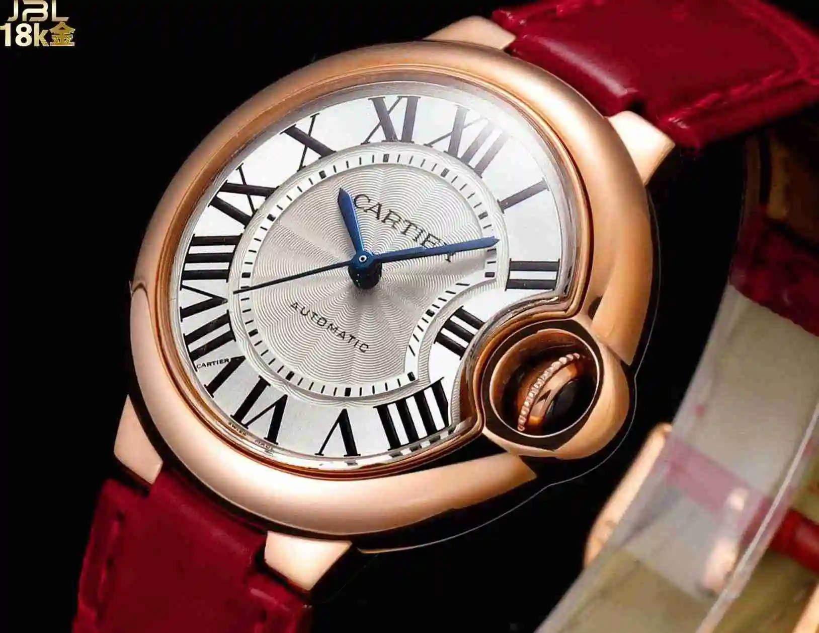 General Watches Top Edition Cartier Watch Couple Watch Paired with Original Fully Automatic Mechanical Movement Top grade 316 Precision Steel Case with Mineral Super Strong Mirror Diameter 33MM DM view 4