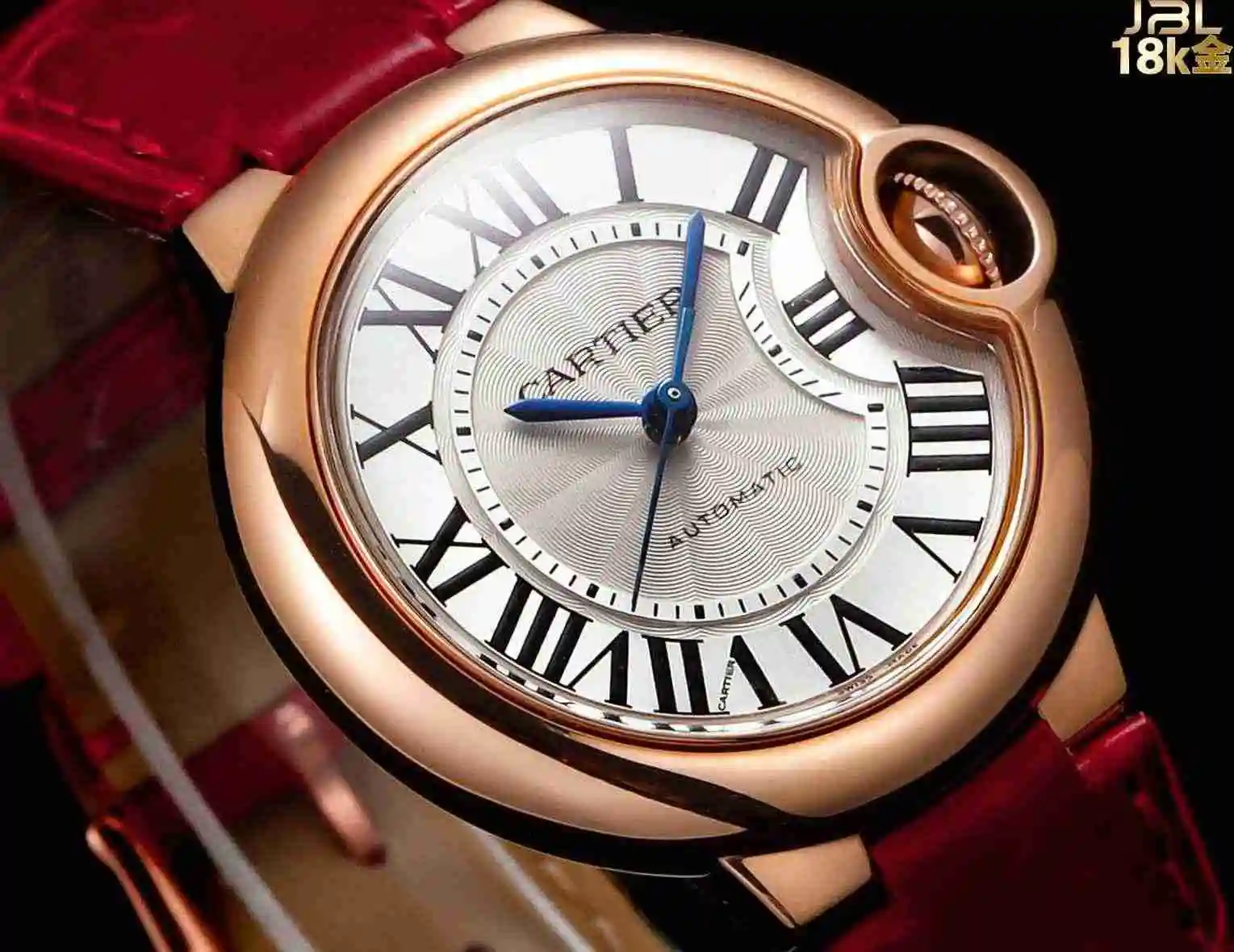 General Watches Top Edition Cartier Watch Couple Watch Paired with Original Fully Automatic Mechanical Movement Top grade 316 Precision Steel Case with Mineral Super Strong Mirror Diameter 33MM DM view 5