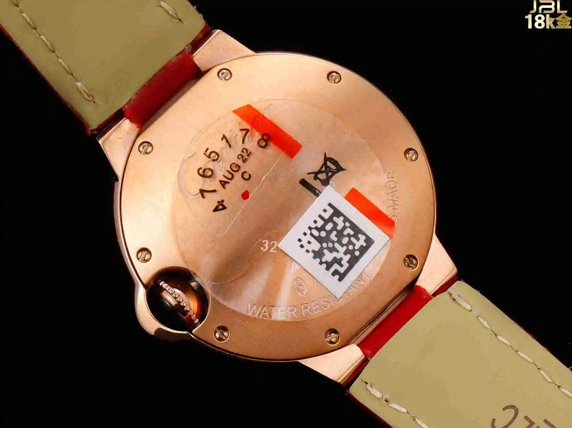 General Watches Top Edition Cartier Watch Couple Watch Paired with Original Fully Automatic Mechanical Movement Top grade 316 Precision Steel Case with Mineral Super Strong Mirror Diameter 33MM DM view 8