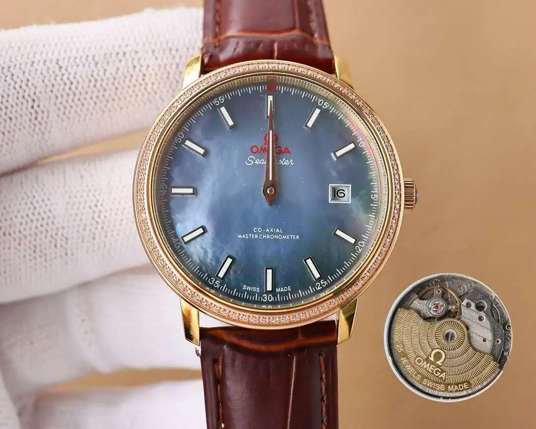General Watches Watch, men's watch with original fully automatic mechanical movement, top-grade 316 stainless steel case and strap, mineral super mirror, diameter 39cm KK05250 view 5