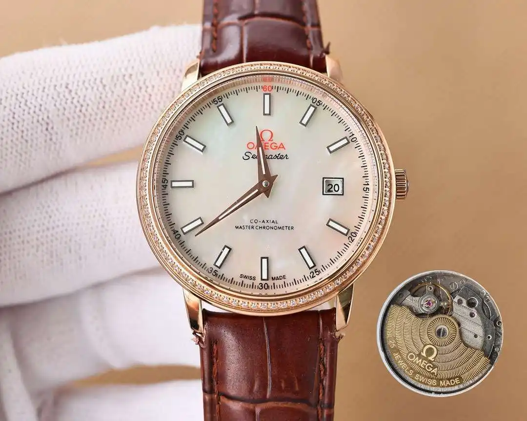 General Watches Watch, men's watch with original fully automatic mechanical movement, top-grade 316 stainless steel case and strap, mineral super mirror, diameter 39cm KK05250 view 7