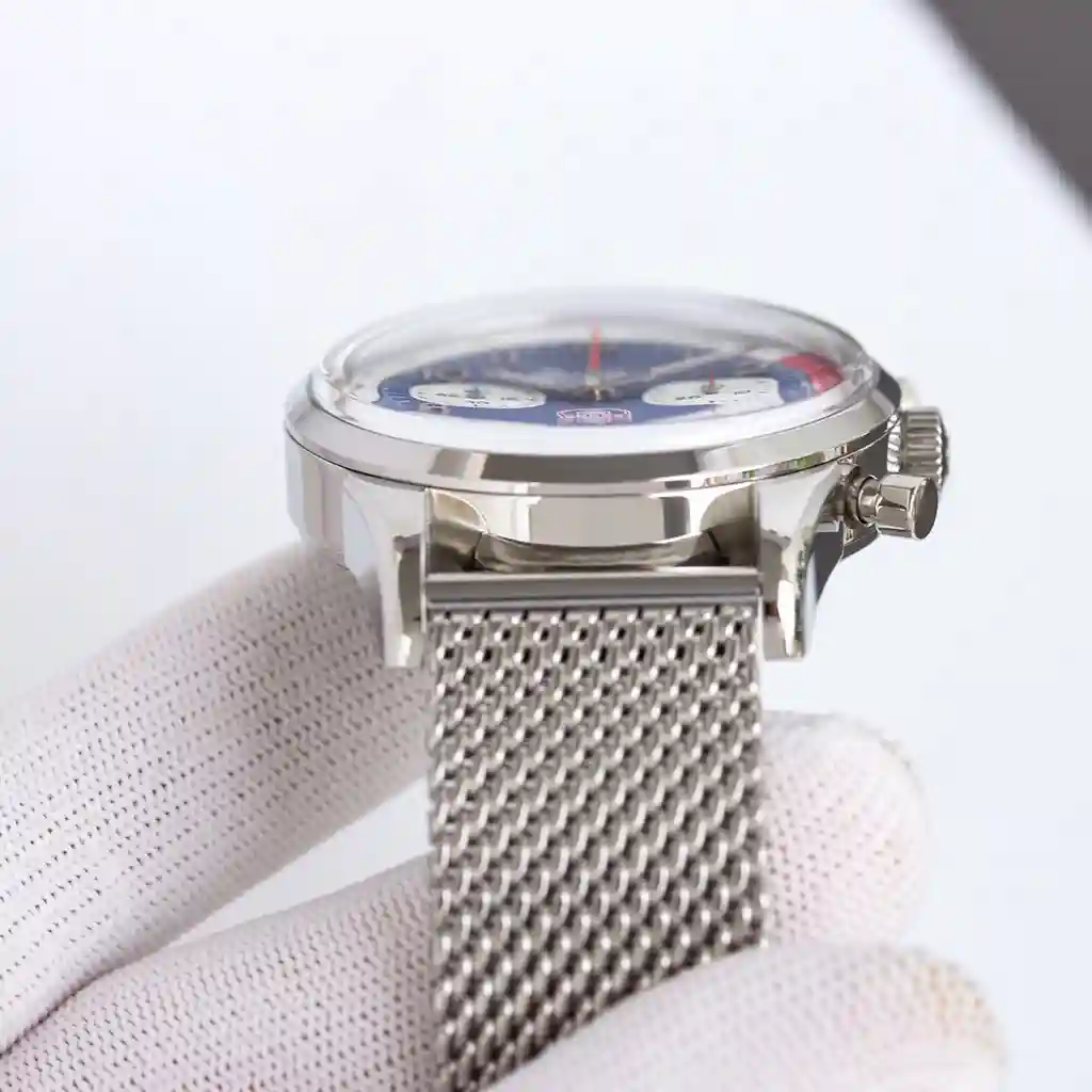 General Watches Breitling Bai@Nianling watch men's watch with original fully automatic mechanical movement top 316 stainless steel case strap mineral super mirror diameter 42mm KK013500 view 5