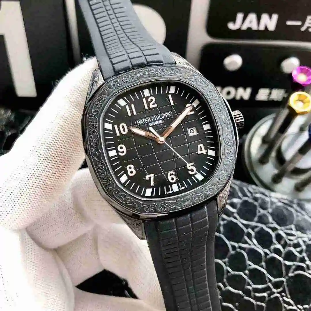 General Watches Patek Philippe Watch Men's Watch Paired with Original Fully Automatic Mechanical Movement Top Grade 316 Precision Steel Case Case with Mineral Super Strong Mirror Diameter 40mm KK04950 2 view 5