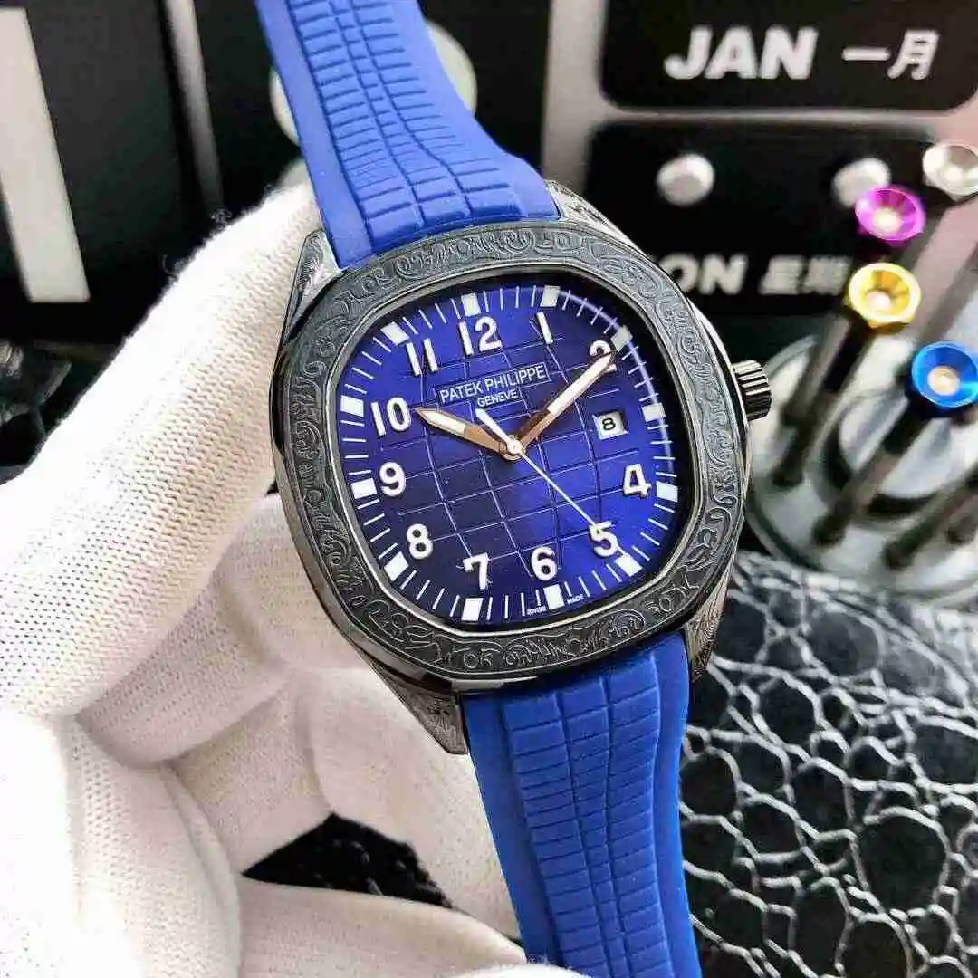 General Watches Patek Philippe Watch Men's Watch Paired with Original Fully Automatic Mechanical Movement Top Grade 316 Precision Steel Case Case with Mineral Super Strong Mirror Diameter 40mm KK04950 2 view 6