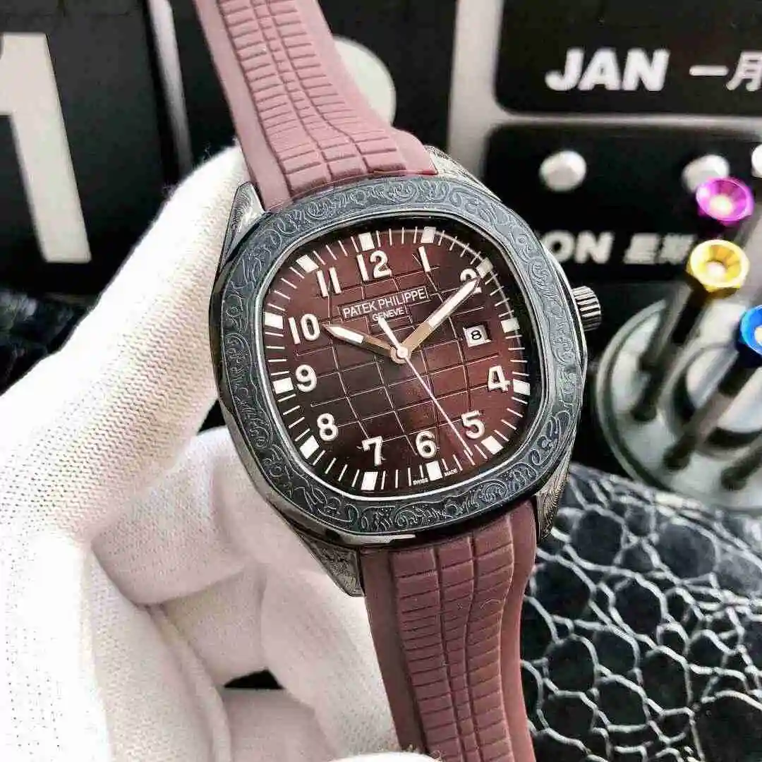 General Watches Patek Philippe Watch Men's Watch Paired with Original Fully Automatic Mechanical Movement Top Grade 316 Precision Steel Case Case with Mineral Super Strong Mirror Diameter 40mm KK04950 2 view 8