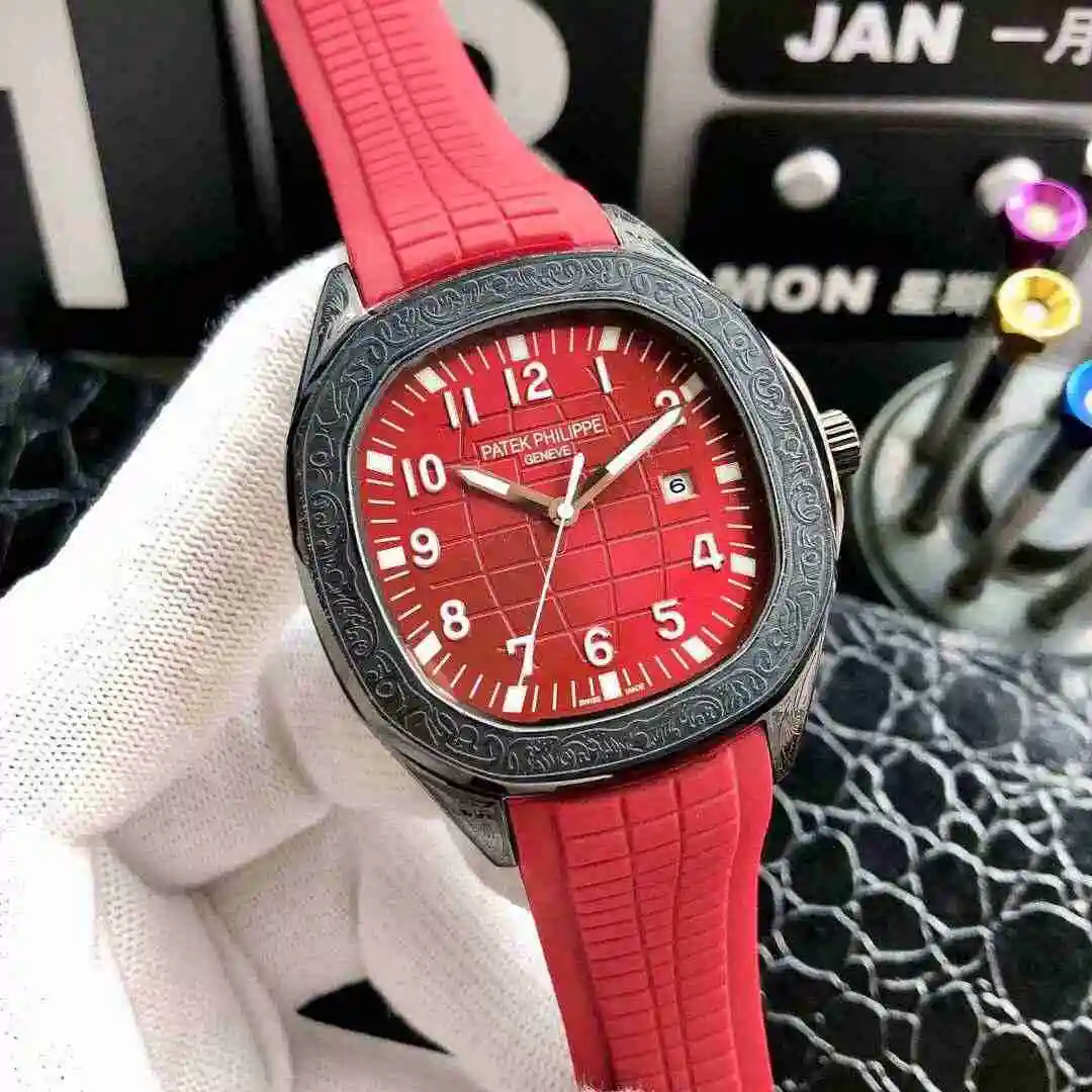 General Watches Patek Philippe Watch Men's Watch Paired with Original Fully Automatic Mechanical Movement Top Grade 316 Precision Steel Case Case with Mineral Super Strong Mirror Diameter 40mm KK04950 2 view 9
