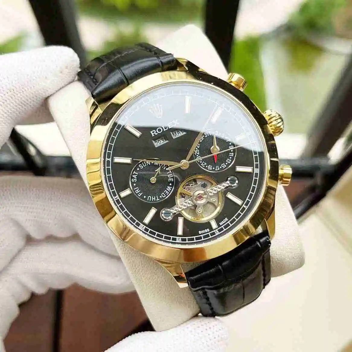 General Watches Rolex Watch Men's Watch Paired with Original Fully Automatic Mechanical Movement Top Grade 316 Precision Steel Case with Mineral Super Strong Mirror Diameter 42mm KK view 5