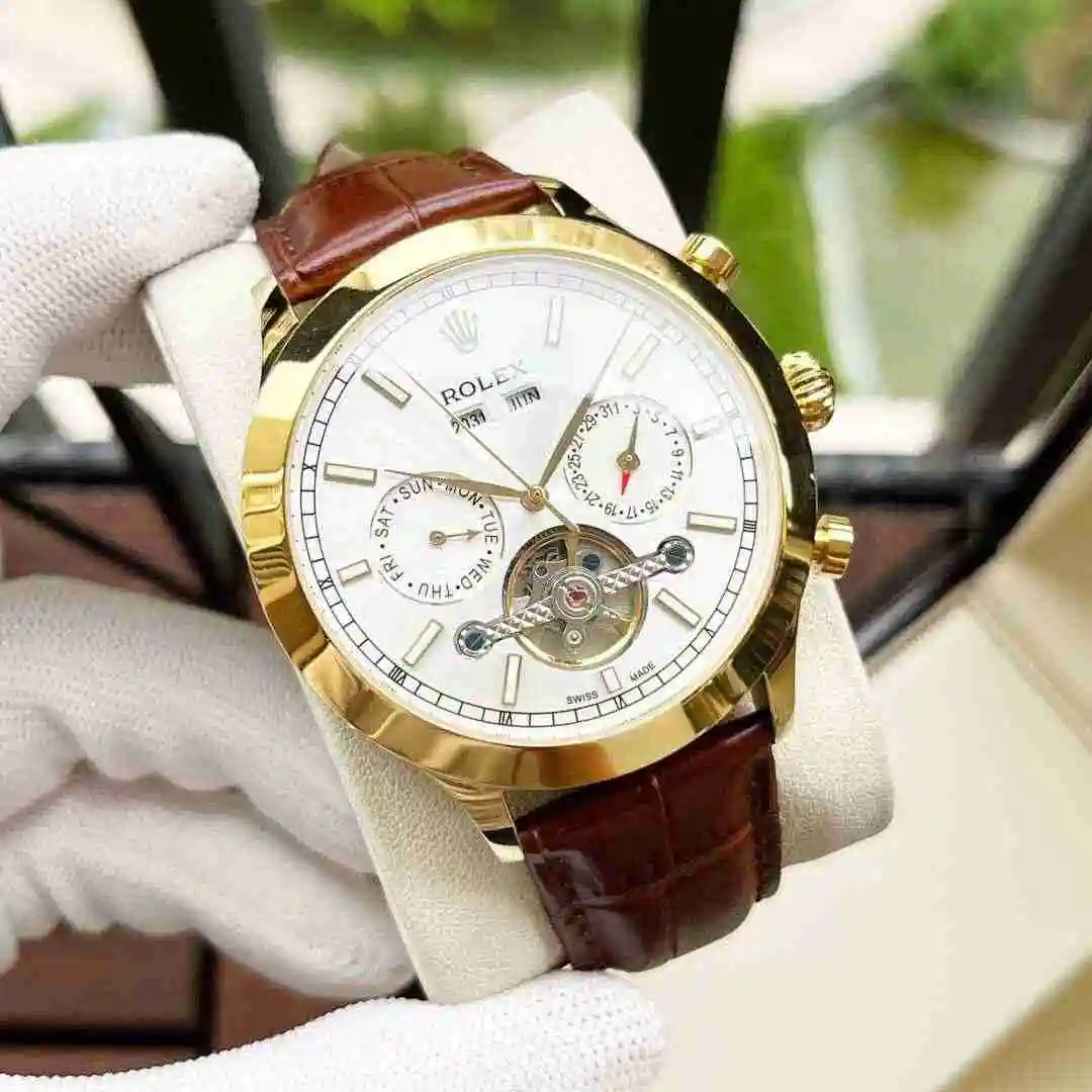 General Watches Rolex Watch Men's Watch Paired with Original Fully Automatic Mechanical Movement Top Grade 316 Precision Steel Case with Mineral Super Strong Mirror Diameter 42mm KK view 6