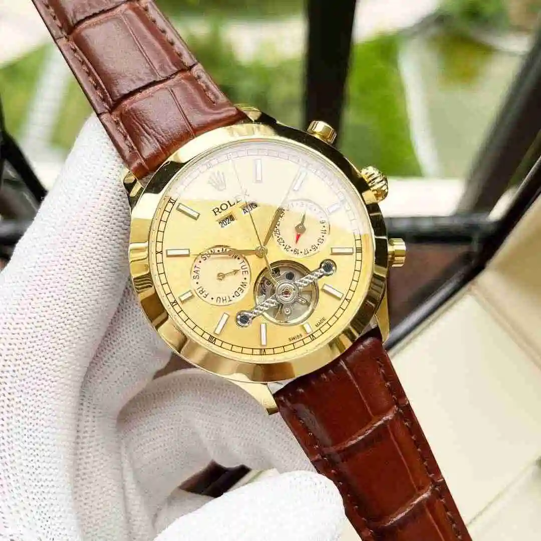 General Watches Rolex Watch Men's Watch Paired with Original Fully Automatic Mechanical Movement Top Grade 316 Precision Steel Case with Mineral Super Strong Mirror Diameter 42mm KK view 7