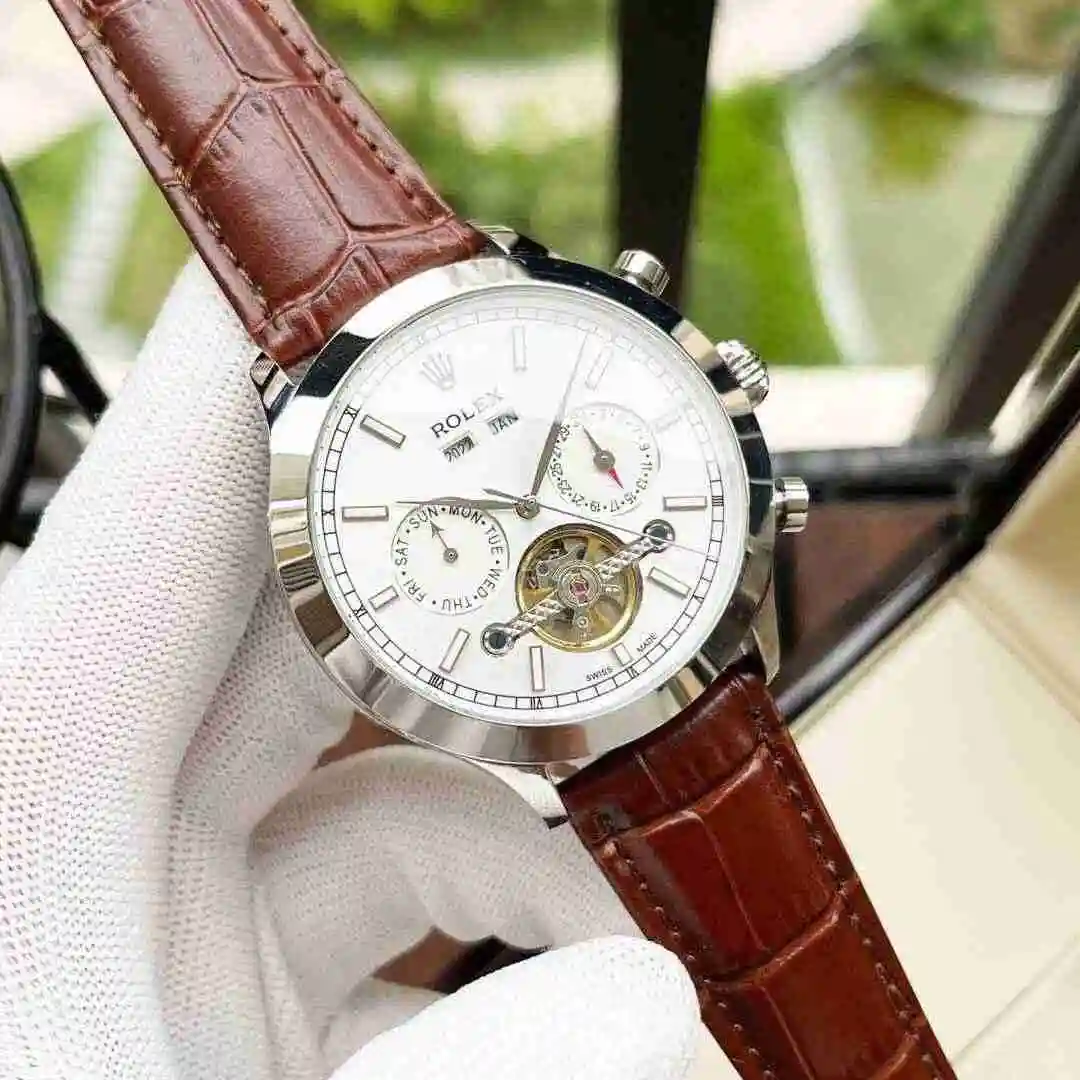 General Watches Rolex Watch Men's Watch Paired with Original Fully Automatic Mechanical Movement Top Grade 316 Precision Steel Case with Mineral Super Strong Mirror Diameter 42mm KK view 8