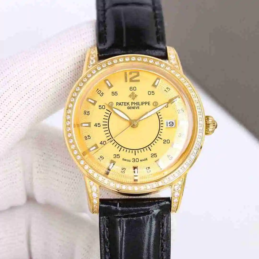 General Watches Patek Philippe Watch Men's Watch Paired with Original Fully Automatic Mechanical Movement Top Grade 316 Precision Steel Case Case with Mineral Super Strong Mirror Diameter 40mm KK010500 view 8