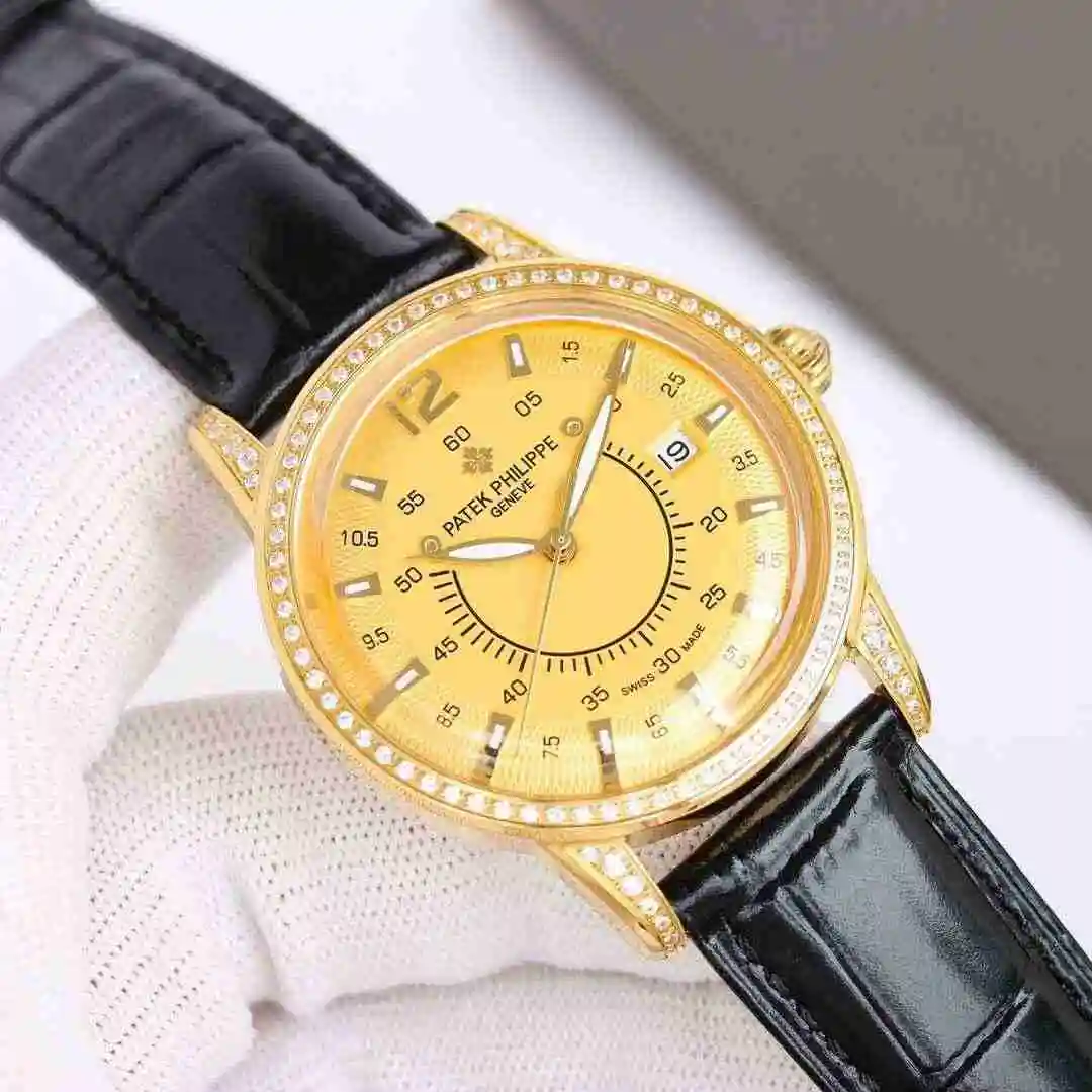 General Watches Patek Philippe Watch Men's Watch Paired with Original Fully Automatic Mechanical Movement Top Grade 316 Precision Steel Case Case with Mineral Super Strong Mirror Diameter 40mm KK010500 view 9