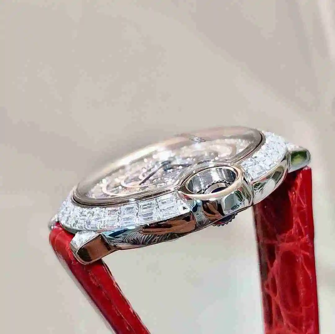 General Watches Blue balloon square diamond gypsophila ladies watch view 6