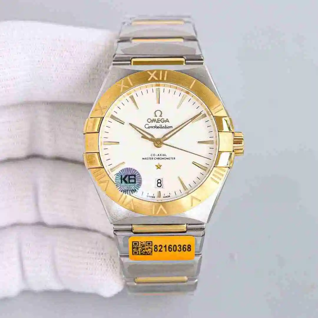 General Watches Omega Watch Men's Watch Paired with Original Fully Automatic Mechanical Movement Top Grade 316 Precision Steel Case with Mineral Super Strong Mirror Diameter 38mm kk view 9