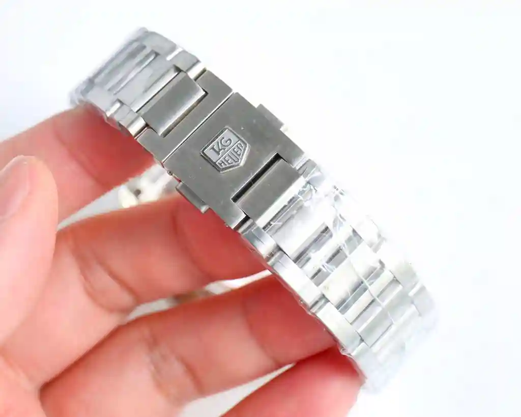 General Watches Tiger @ Tag Heuer men's watch with original fully automatic mechanical movement top 316 stainless steel case strap mineral super mirror diameter 40mm KK09800 view 3