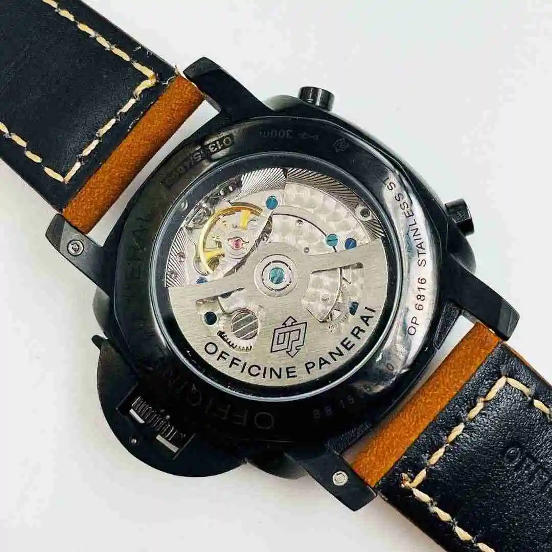 General Watches Panerai Peinahai Watch Men's Watch Paired with Original Fully Automatic Mechanical Movement Top Grade 316 Precision Steel Case with Mineral Super Strong Mirror Diameter 44mm KK04950 view 4