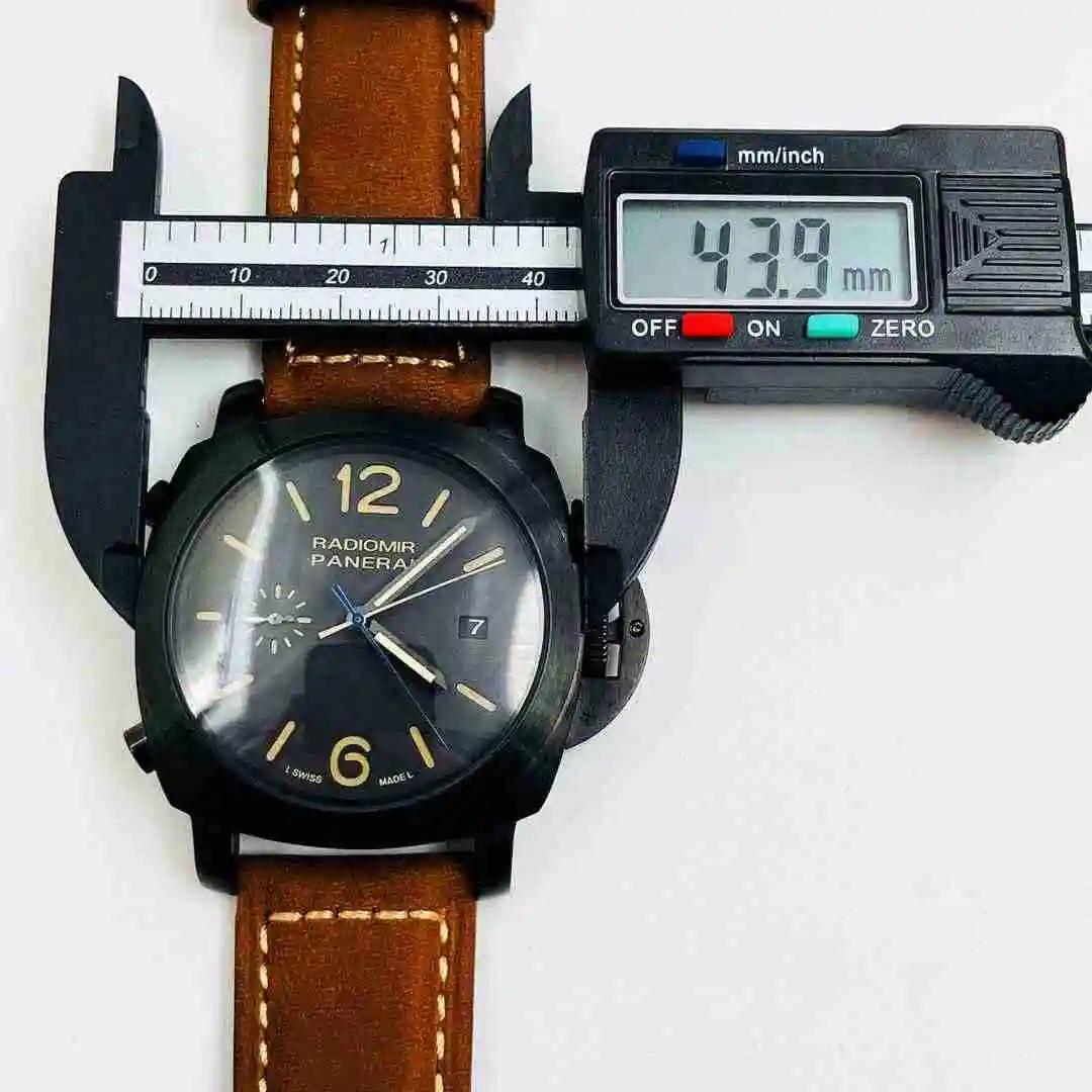 General Watches Panerai Peinahai Watch Men's Watch Paired with Original Fully Automatic Mechanical Movement Top Grade 316 Precision Steel Case with Mineral Super Strong Mirror Diameter 44mm KK04950 view 6
