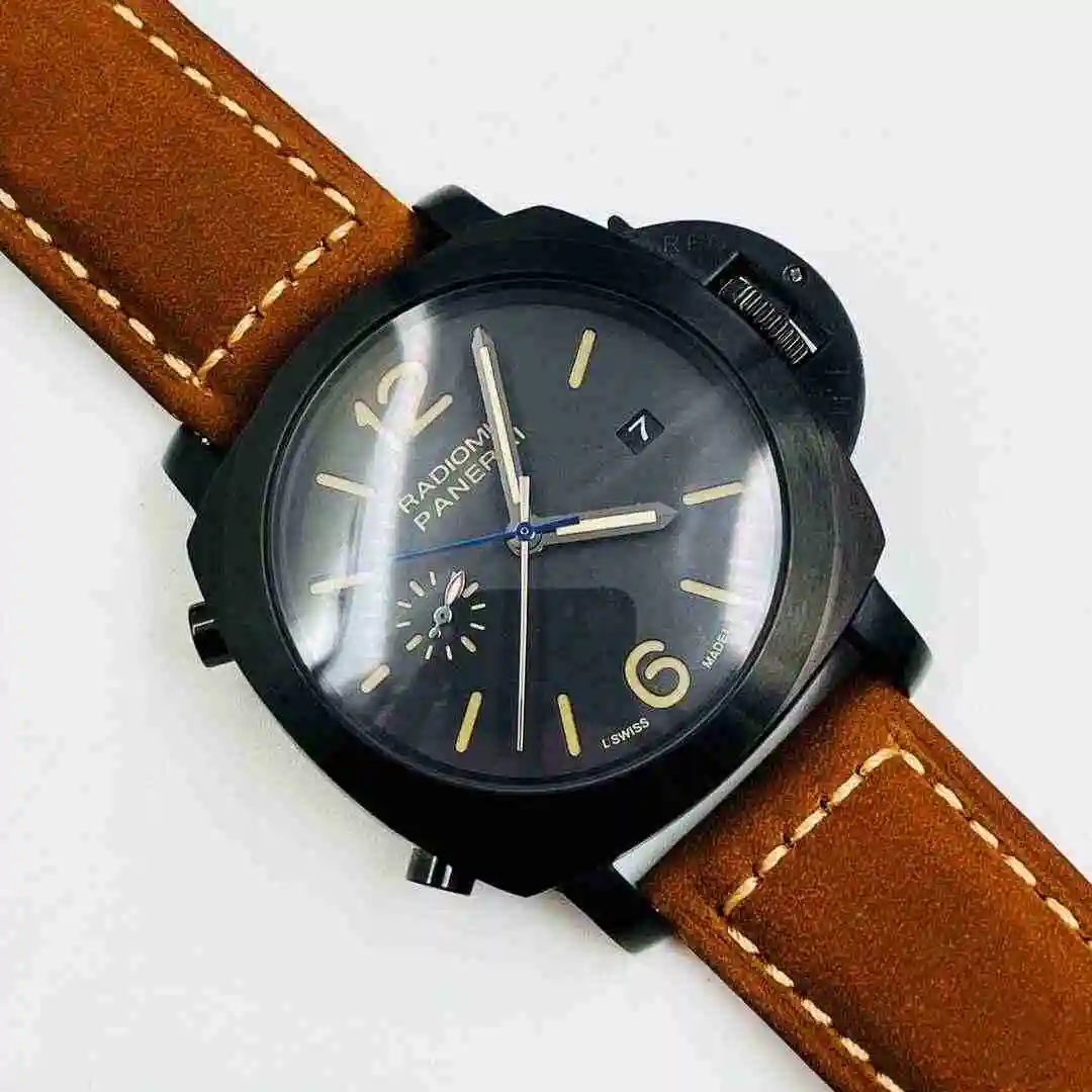 General Watches Panerai Peinahai Watch Men's Watch Paired with Original Fully Automatic Mechanical Movement Top Grade 316 Precision Steel Case with Mineral Super Strong Mirror Diameter 44mm KK04950 view 9