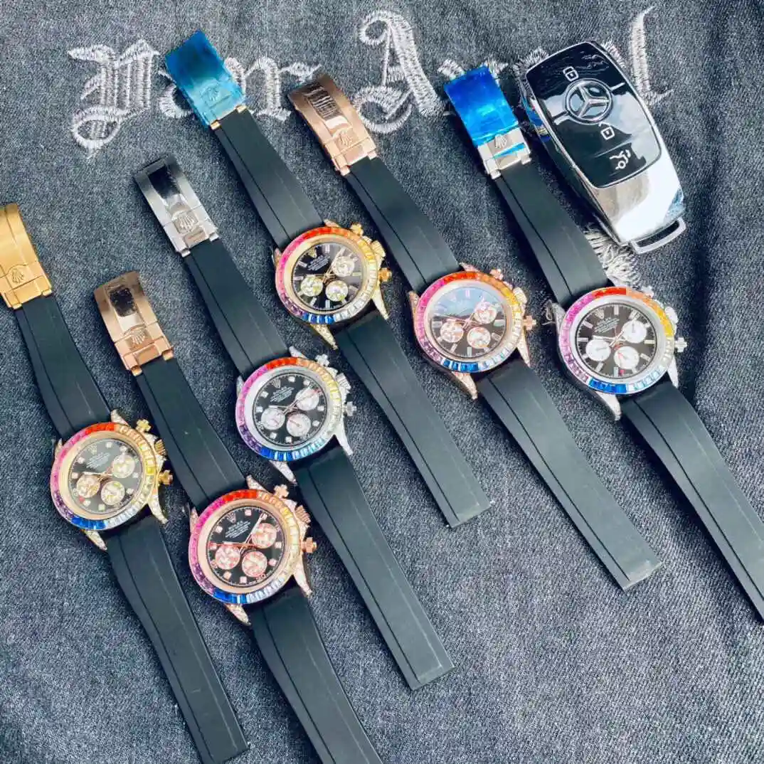 General Watches Rolex Watch Men's Watch Paired with Original Fully Automatic Mechanical Movement Top Grade 316 Precision Steel Case with Mineral Super Strong Mirror Diameter 40mm KK03600 view 3