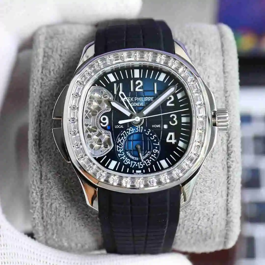 General Watches Patek Philippe Watch Men's Watch Paired with Original Fully Automatic Mechanical Movement Top Grade 316 Precision Steel Case Case with Mineral Super Strong Mirror Diameter 40mm KK view 7