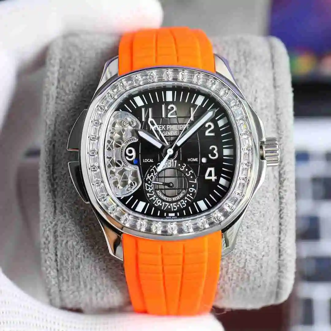 General Watches Patek Philippe Watch Men's Watch Paired with Original Fully Automatic Mechanical Movement Top Grade 316 Precision Steel Case Case with Mineral Super Strong Mirror Diameter 40mm KK view 8