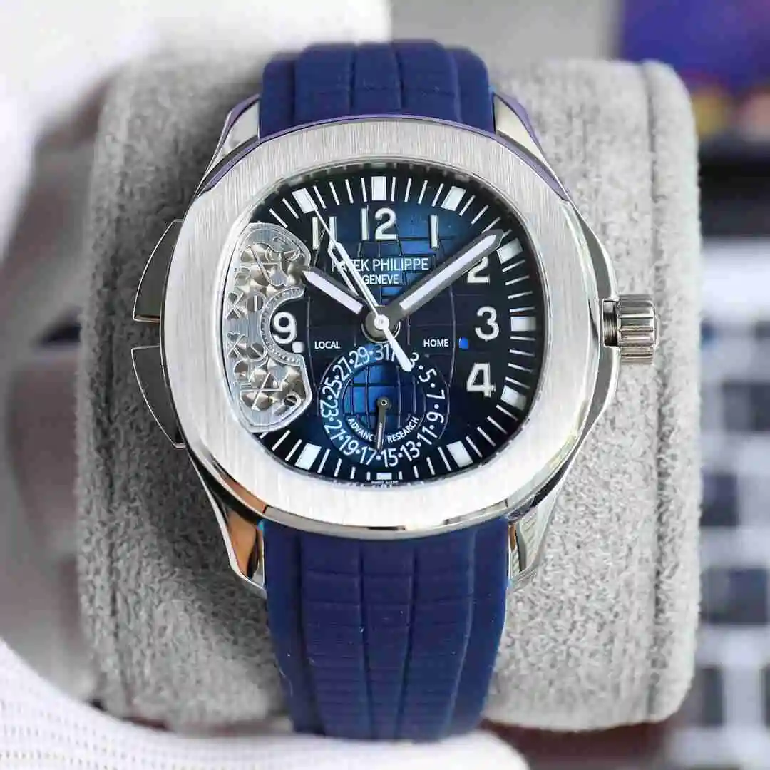 General Watches Patek Philippe Watch Men's Watch Paired with Original Fully Automatic Mechanical Movement Top Grade 316 Precision Steel Case Case with Mineral Super Strong Mirror Diameter 40mm KK view 9