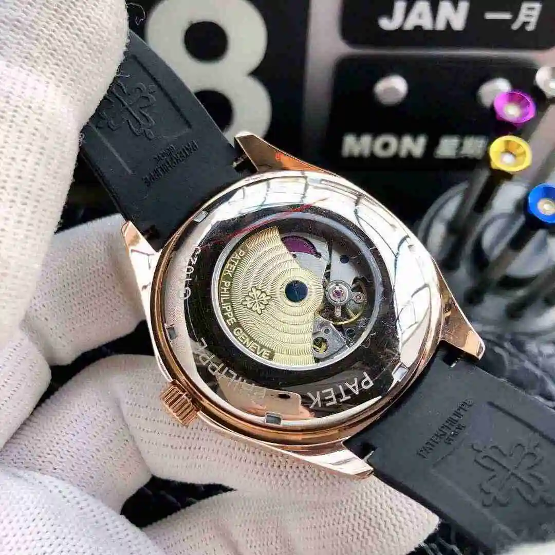 General Watches Patek Philippe Watch Men's Watch Paired with Original Fully Automatic Mechanical Movement Top Grade 316 Precision Steel Case Case with Mineral Super Strong Mirror Diameter 40mm KK04950 view 3