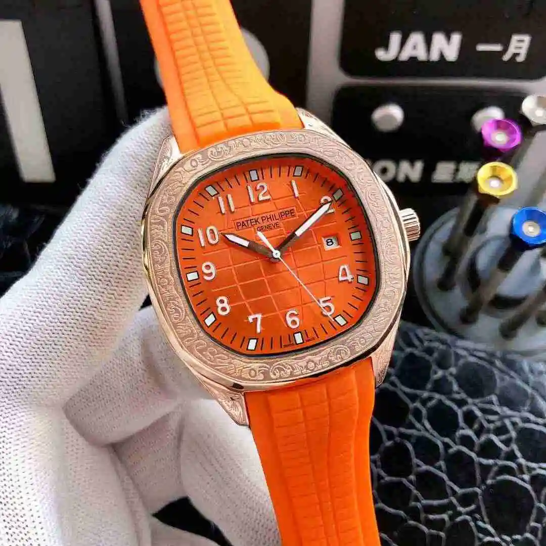 General Watches Patek Philippe Watch Men's Watch Paired with Original Fully Automatic Mechanical Movement Top Grade 316 Precision Steel Case Case with Mineral Super Strong Mirror Diameter 40mm KK04950 view 6
