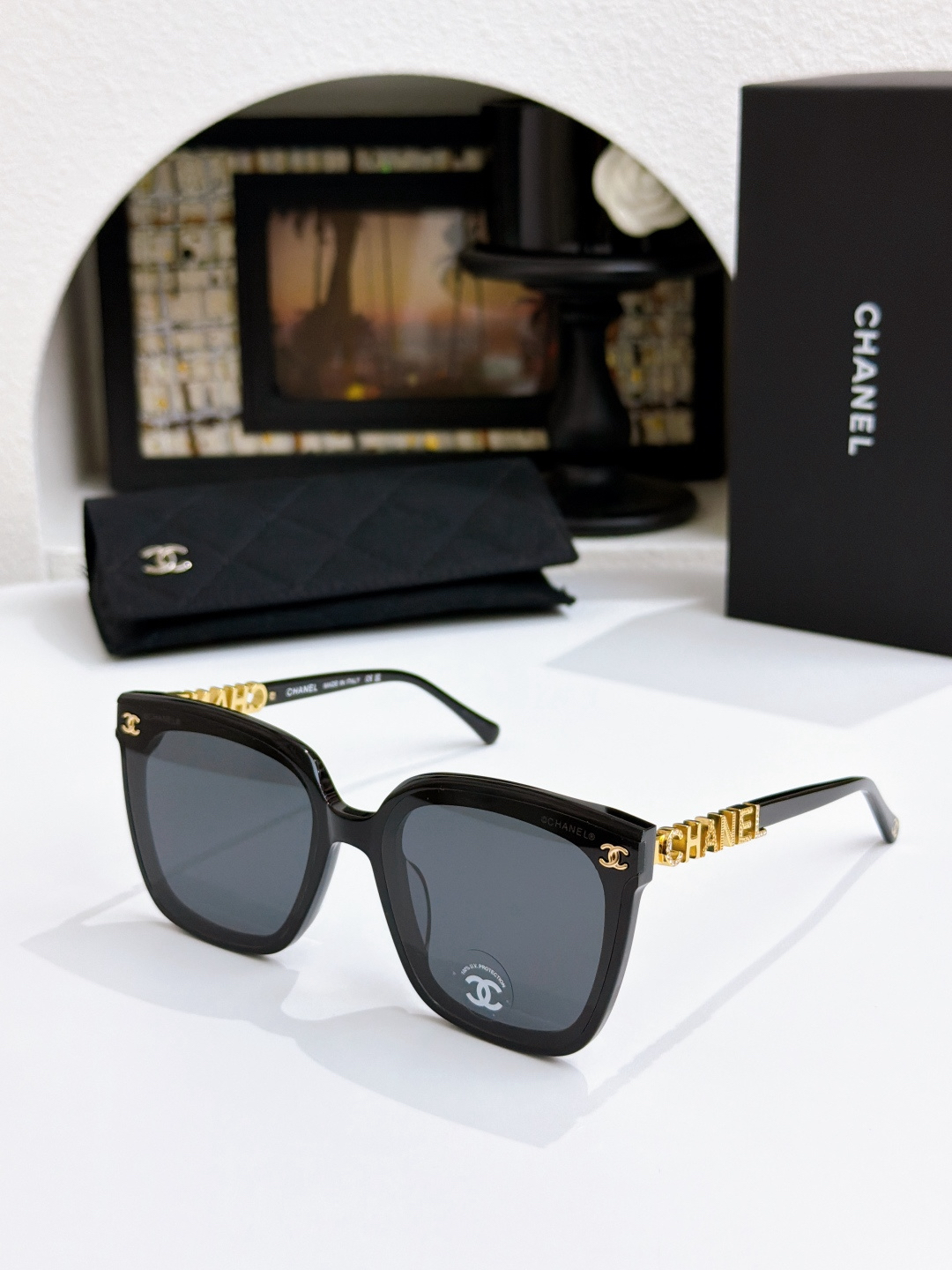 | CHANE ch6806 Size 66-17-145 1008120 Sunglasses view 1