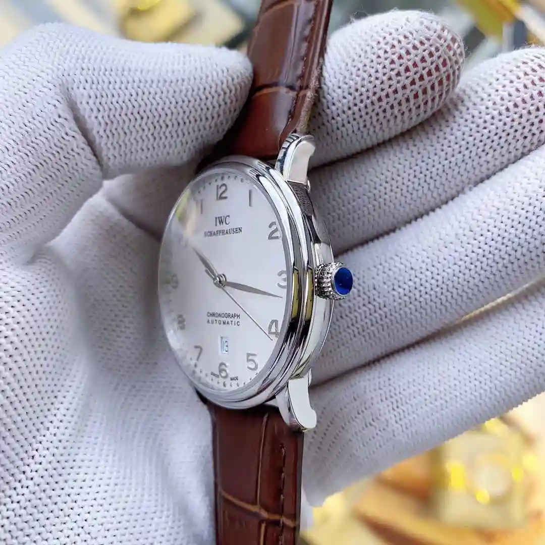 General Watches IWC Wanguo White 450 Rose 470 Watch view 4