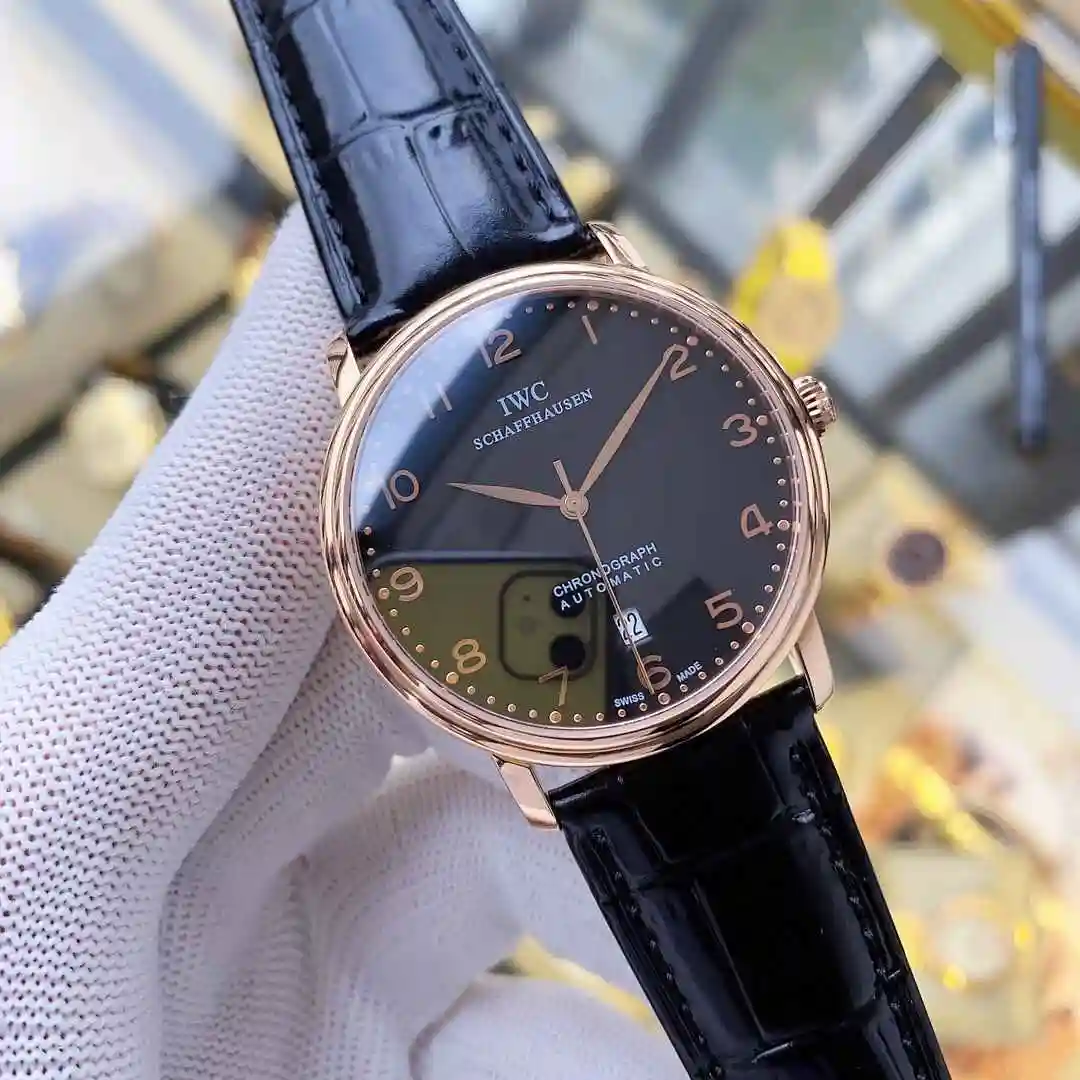 General Watches IWC Wanguo White 450 Rose 470 Watch view 5
