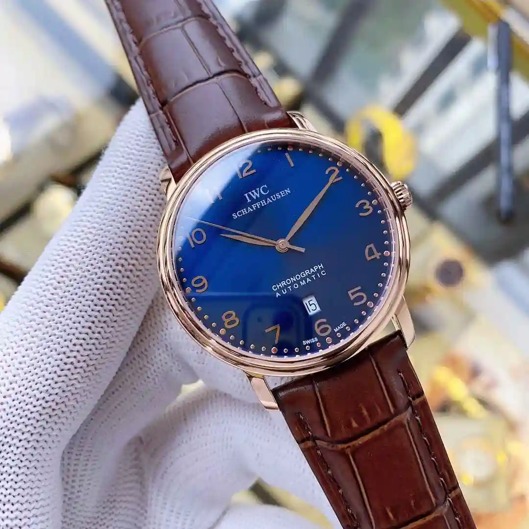 General Watches IWC Wanguo White 450 Rose 470 Watch view 6