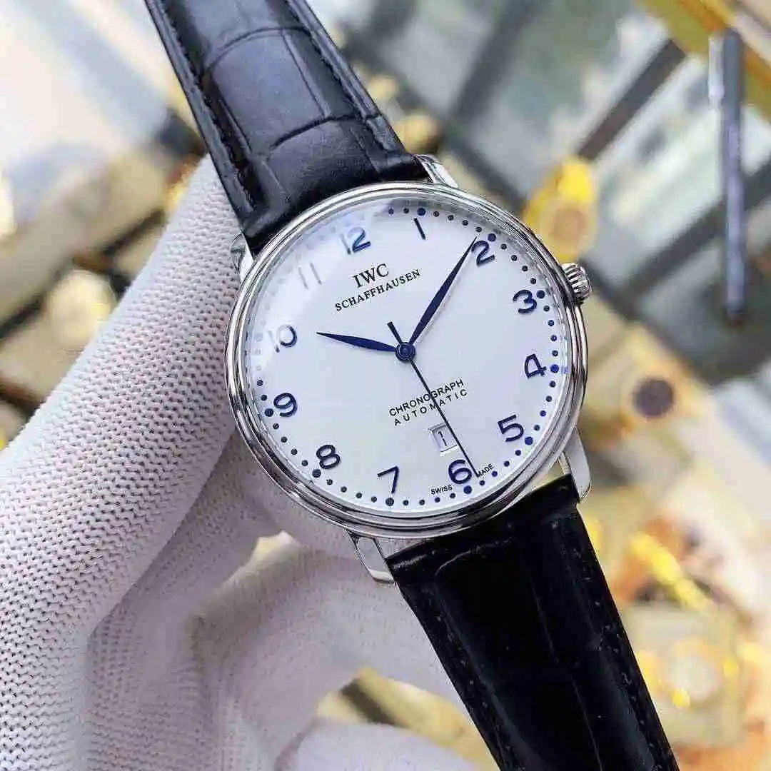 General Watches IWC Wanguo White 450 Rose 470 Watch view 9