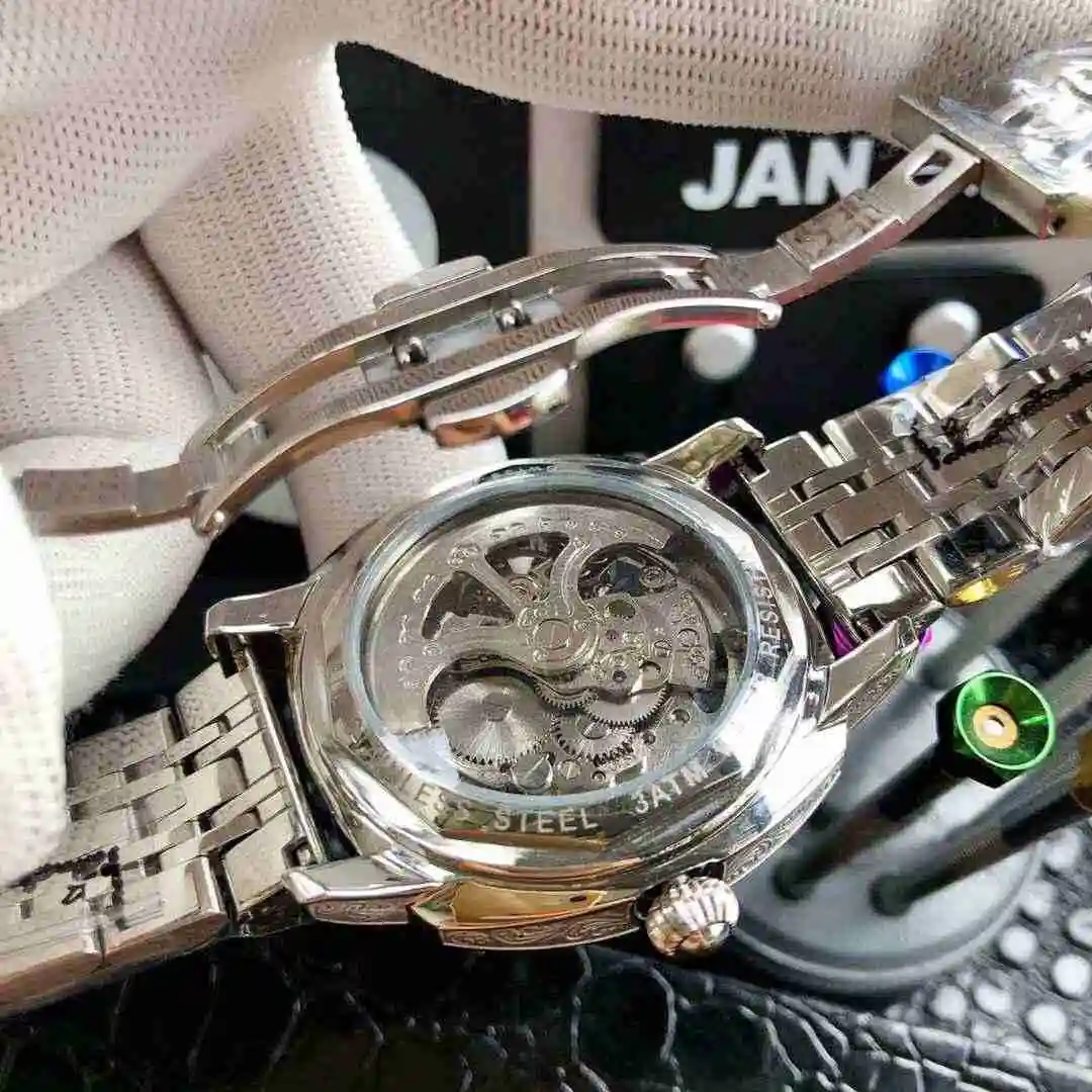 General Watches Longines Watch Men's Watch Paired with Original Fully Automatic Mechanical Movement Top Grade 316 Precision Steel Case with Mineral Super Strong Mirror Diameter 42mm KK05650 1 view 3