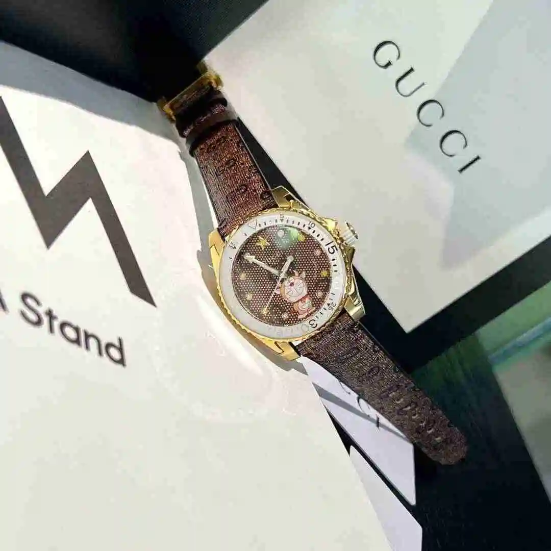 General Watches GUCCI Gucci Watch Couple Watch Paired with Original Fully Automatic Mechanical Movement Top grade 316 Precision Steel Case Case with Mineral Super Strong Mirror Diameter 40mm KK04250 2 view 4
