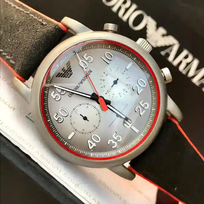 General Watches Ah @ Mani Watch Men's watch with original fully automatic mechanical movement, top 316 stainless steel case and strap, mineral super mirror, diameter 43mm KK05450 view 2
