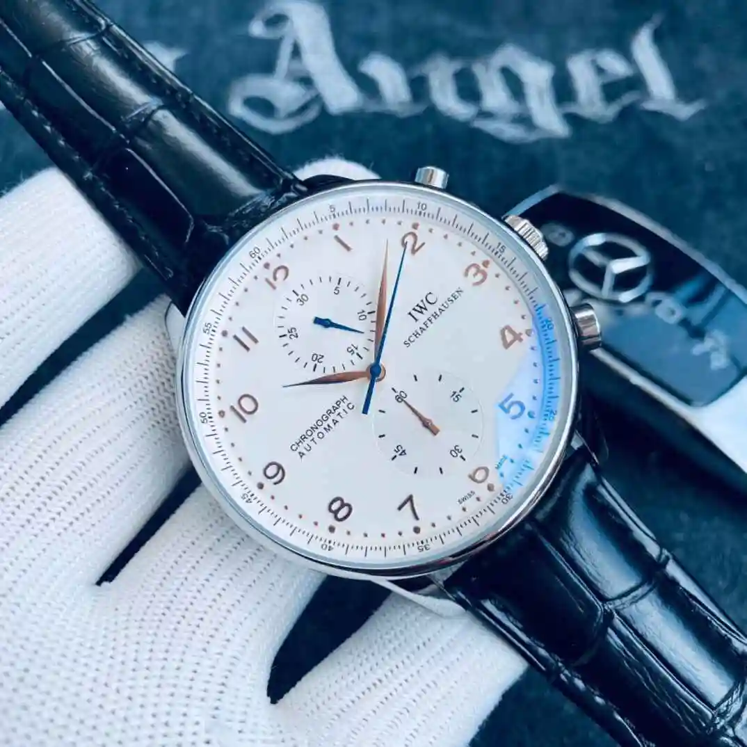 General Watches IWC Wanguo Watch Men's Watch Paired with Original Fully Automatic Mechanical Movement Top Grade 316 Precision Steel Case with Mineral Super Strong Mirror Diameter 42mm KK02600 view 4