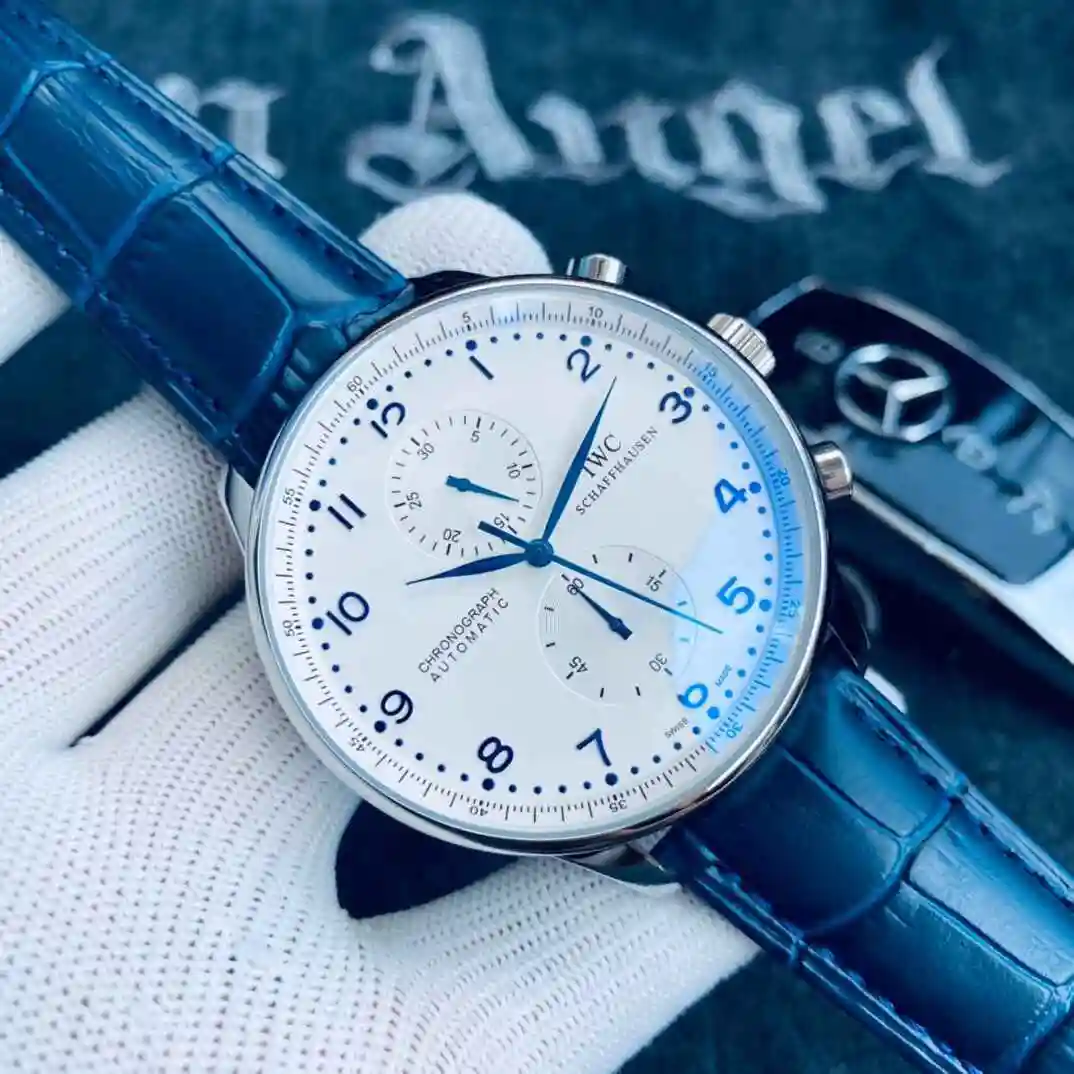 General Watches IWC Wanguo Watch Men's Watch Paired with Original Fully Automatic Mechanical Movement Top Grade 316 Precision Steel Case with Mineral Super Strong Mirror Diameter 42mm KK02600 view 7