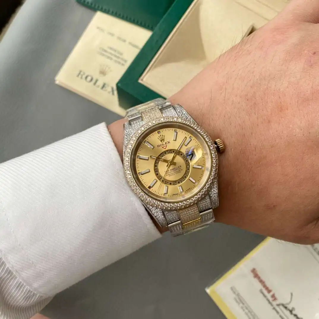 General Watches Rolex watches men's watch with original fully automatic mechanical movement top 316 stainless steel case strap mineral super mirror diameter 40mm KK09800 2 view 4
