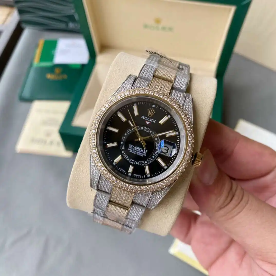 General Watches Rolex watches men's watch with original fully automatic mechanical movement top 316 stainless steel case strap mineral super mirror diameter 40mm KK09800 2 view 6