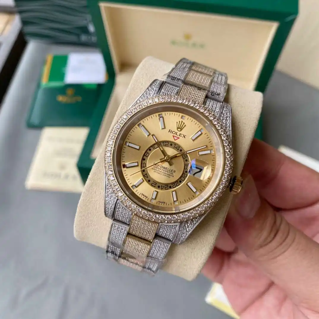 General Watches Rolex watches men's watch with original fully automatic mechanical movement top 316 stainless steel case strap mineral super mirror diameter 40mm KK09800 2 view 8