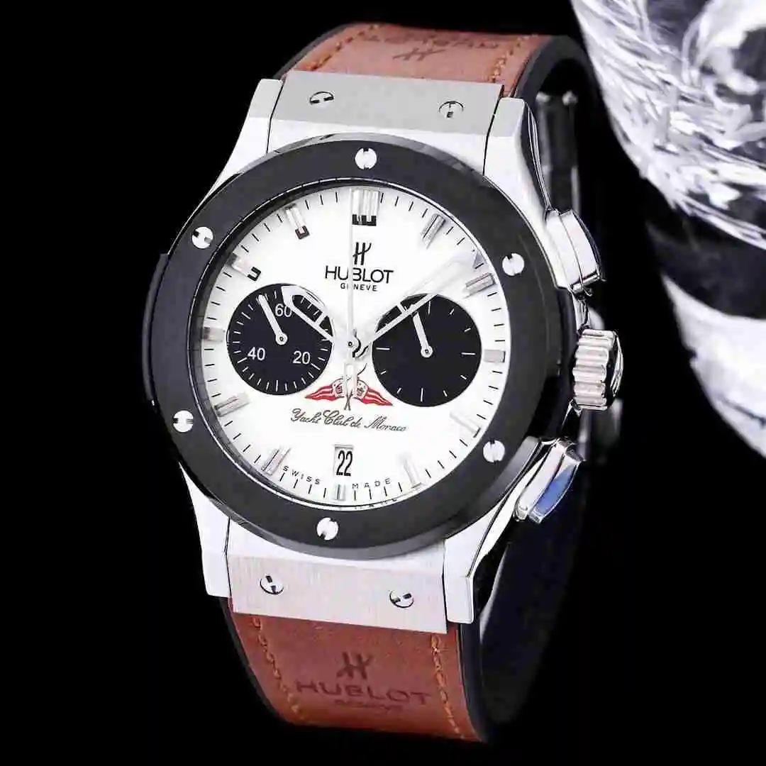 General Watches Hublot Yubo Watch Men's Watch Paired with Original Fully Automatic Mechanical Movement Top Grade 316 Precision Steel Case with Mineral Super Strong Mirror Diameter 45mm KK04150 1 view 4