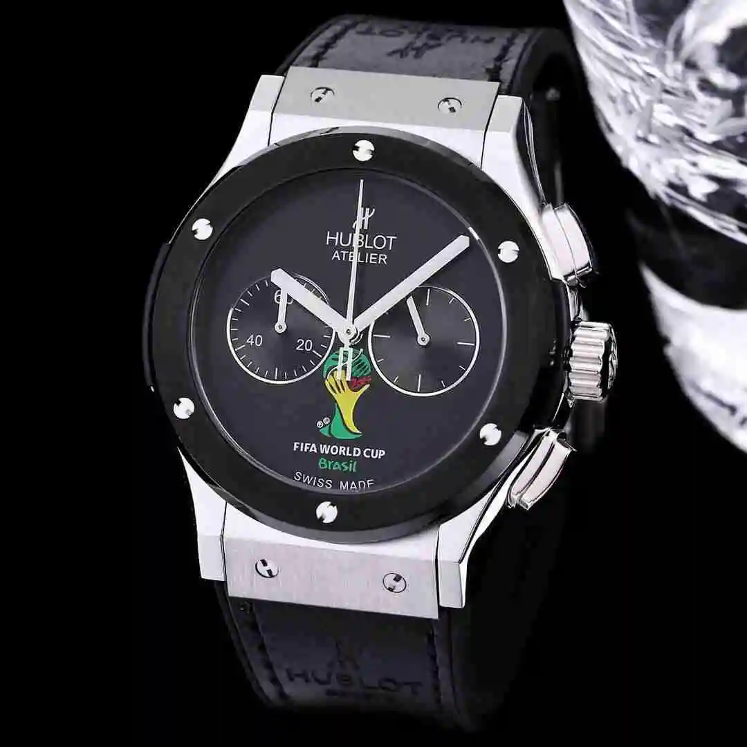 General Watches Hublot Yubo Watch Men's Watch Paired with Original Fully Automatic Mechanical Movement Top Grade 316 Precision Steel Case with Mineral Super Strong Mirror Diameter 45mm KK04150 1 view 7