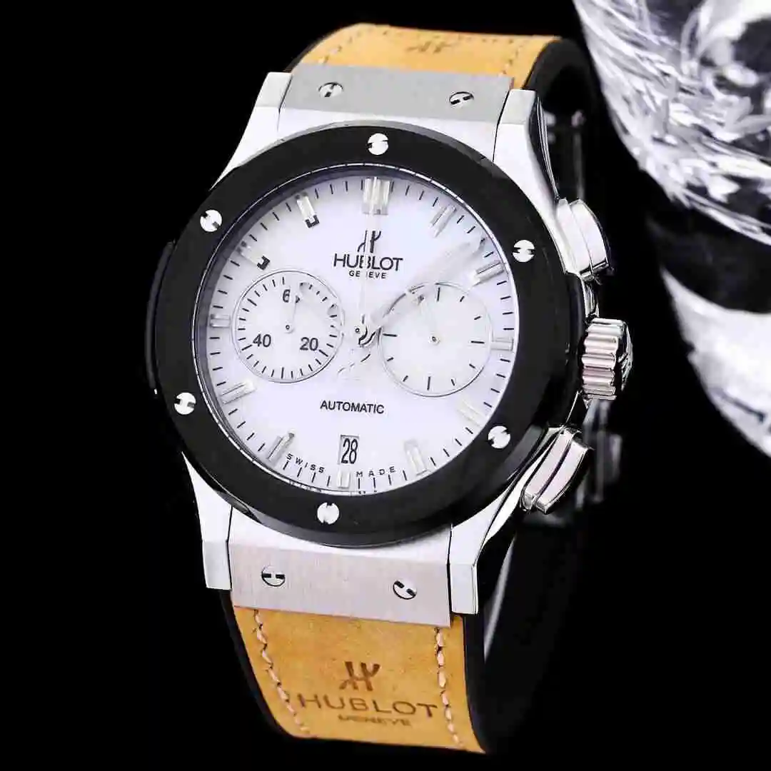 General Watches Hublot Yubo Watch Men's Watch Paired with Original Fully Automatic Mechanical Movement Top Grade 316 Precision Steel Case with Mineral Super Strong Mirror Diameter 45mm KK04150 1 view 8