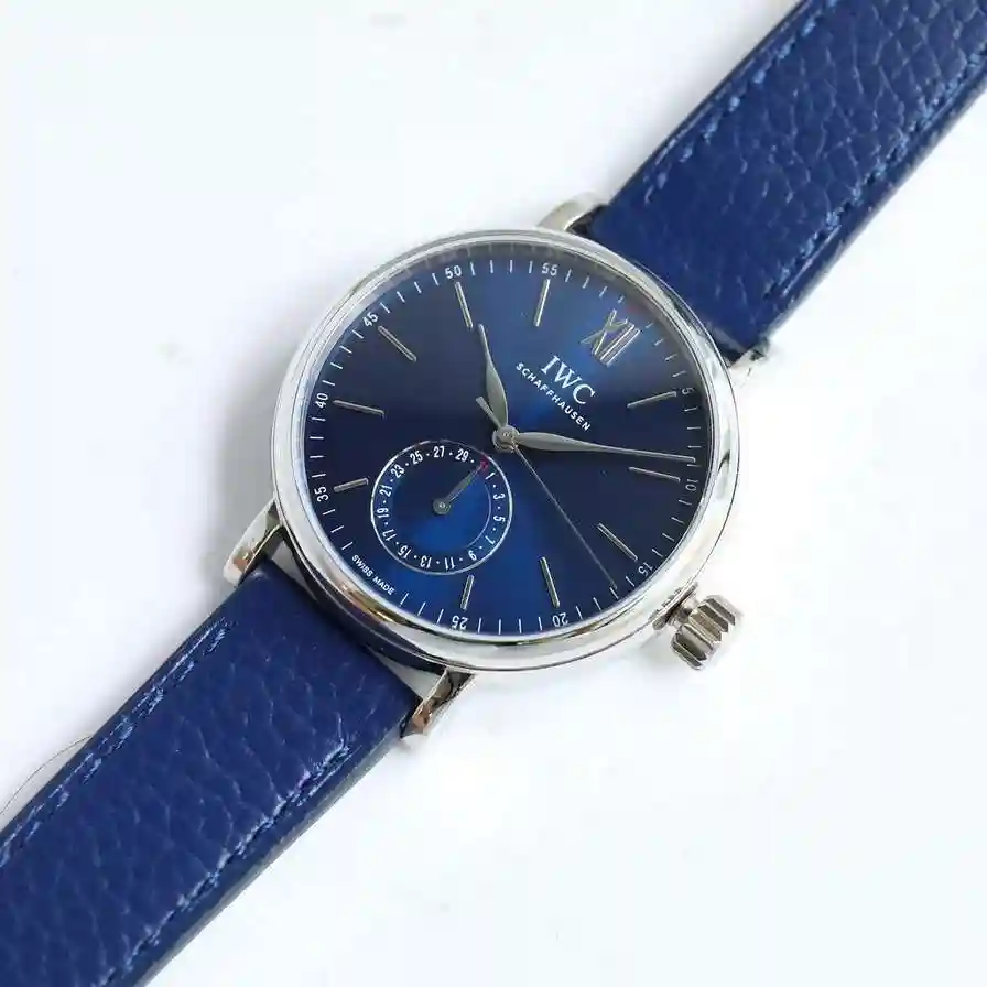 General Watches IWC Wan @ National Watch Men's Watch Paired with Original Fully Automatic Mechanical Movement Top Grade 316 Precision Steel Case with Mineral Super Strong Mirror Diameter 39mm KK view 2