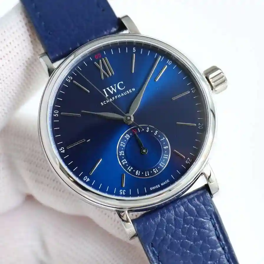 General Watches IWC Wan @ National Watch Men's Watch Paired with Original Fully Automatic Mechanical Movement Top Grade 316 Precision Steel Case with Mineral Super Strong Mirror Diameter 39mm KK view 8