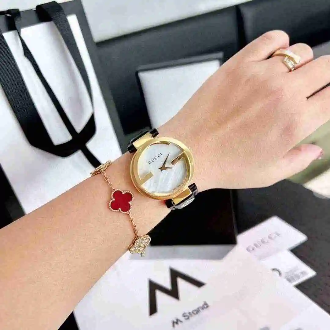 General Watches GUCCI Gucci Watch Women's Watch Paired with Original Fully Automatic Mechanical Movement Top Grade 316 Precision Steel Case with Mineral Super Strong Mirror Diameter 37mm KK03250 1 view 8