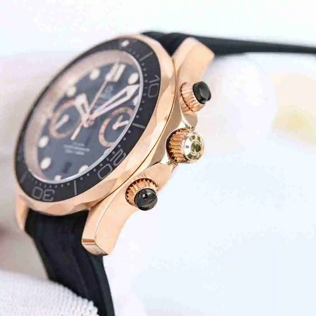 General Watches Omega Watch Men's Watch Paired with Original Fully Automatic Mechanical Movement Top Grade 316 Precision Steel Case with Mineral Super Strong Mirror Diameter 44mm kk012500 view 4