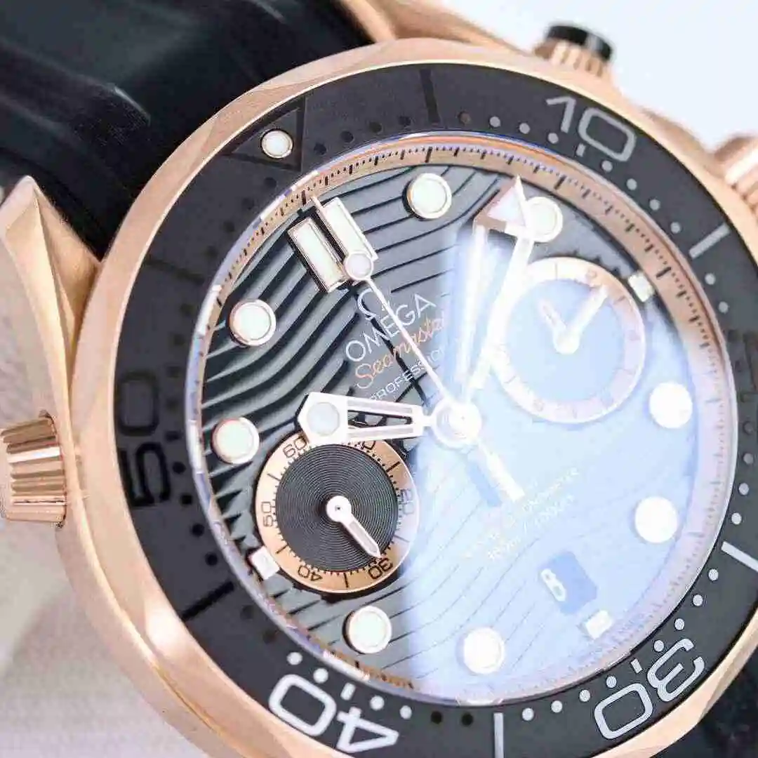 General Watches Omega Watch Men's Watch Paired with Original Fully Automatic Mechanical Movement Top Grade 316 Precision Steel Case with Mineral Super Strong Mirror Diameter 44mm kk012500 view 5